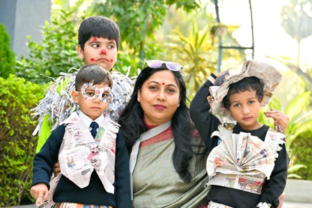 Pre-Primary Newspaper Fashion Parade